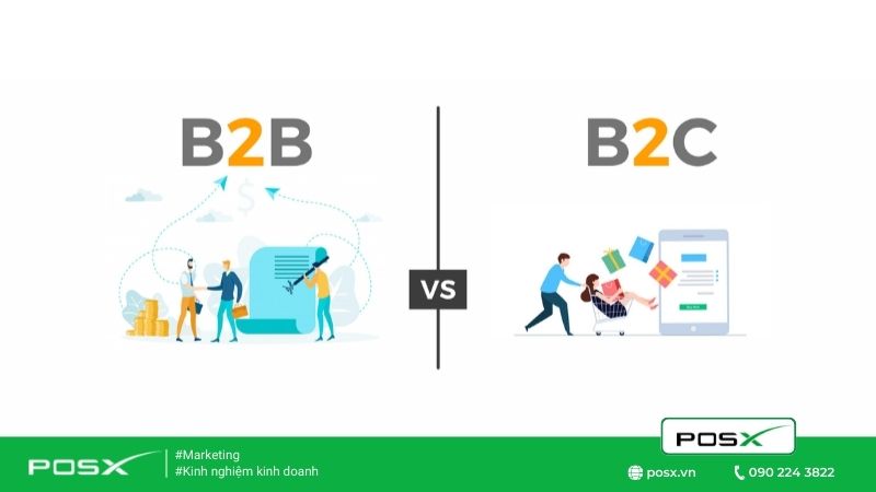 Sự khác nhau giữa mô hình B2B và B2C E-Commerce